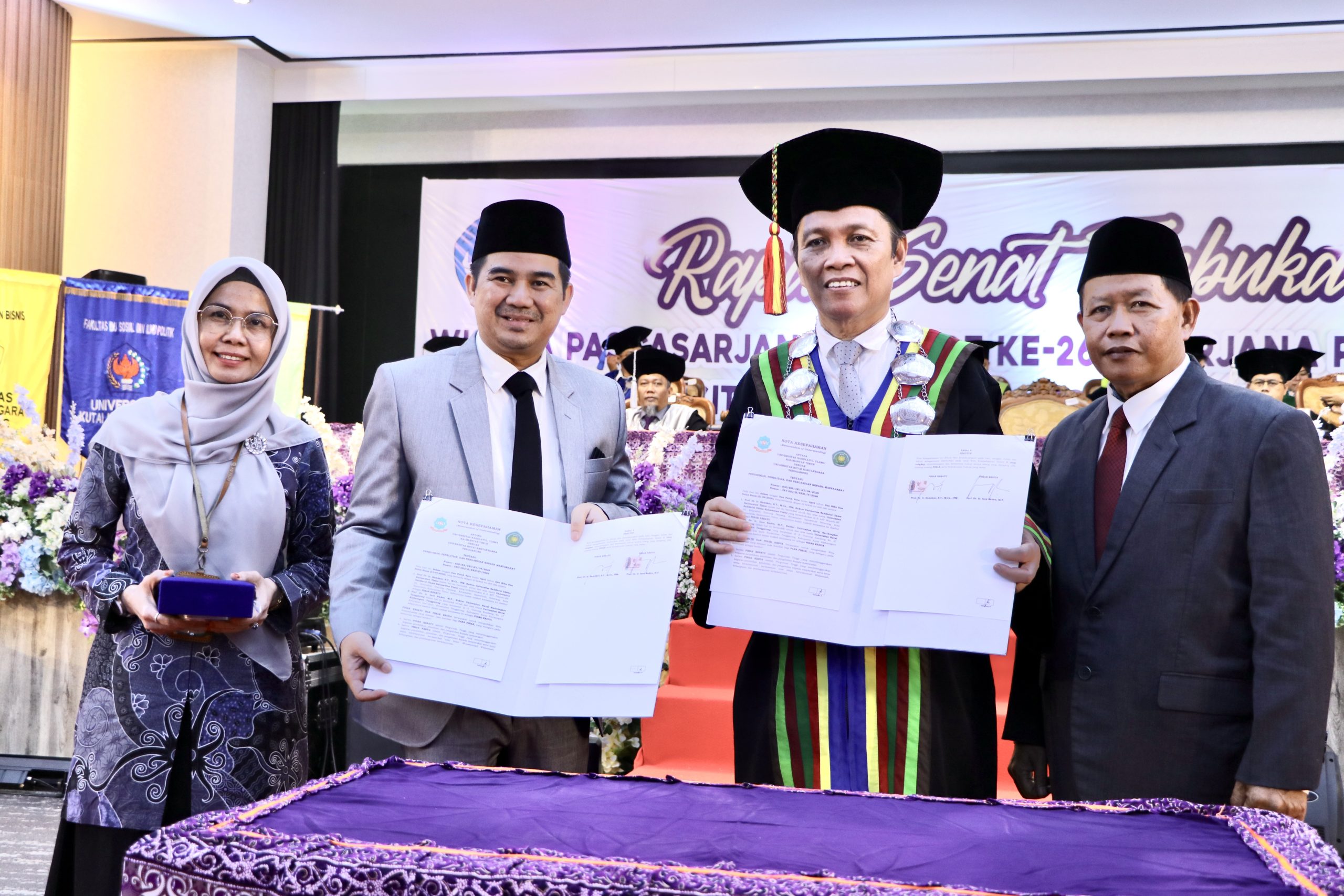 Sinergi Pendidikan di Kaltim: UNU Kaltim dan Unikarta Resmi Jalin Kerja Sama Tridharma
