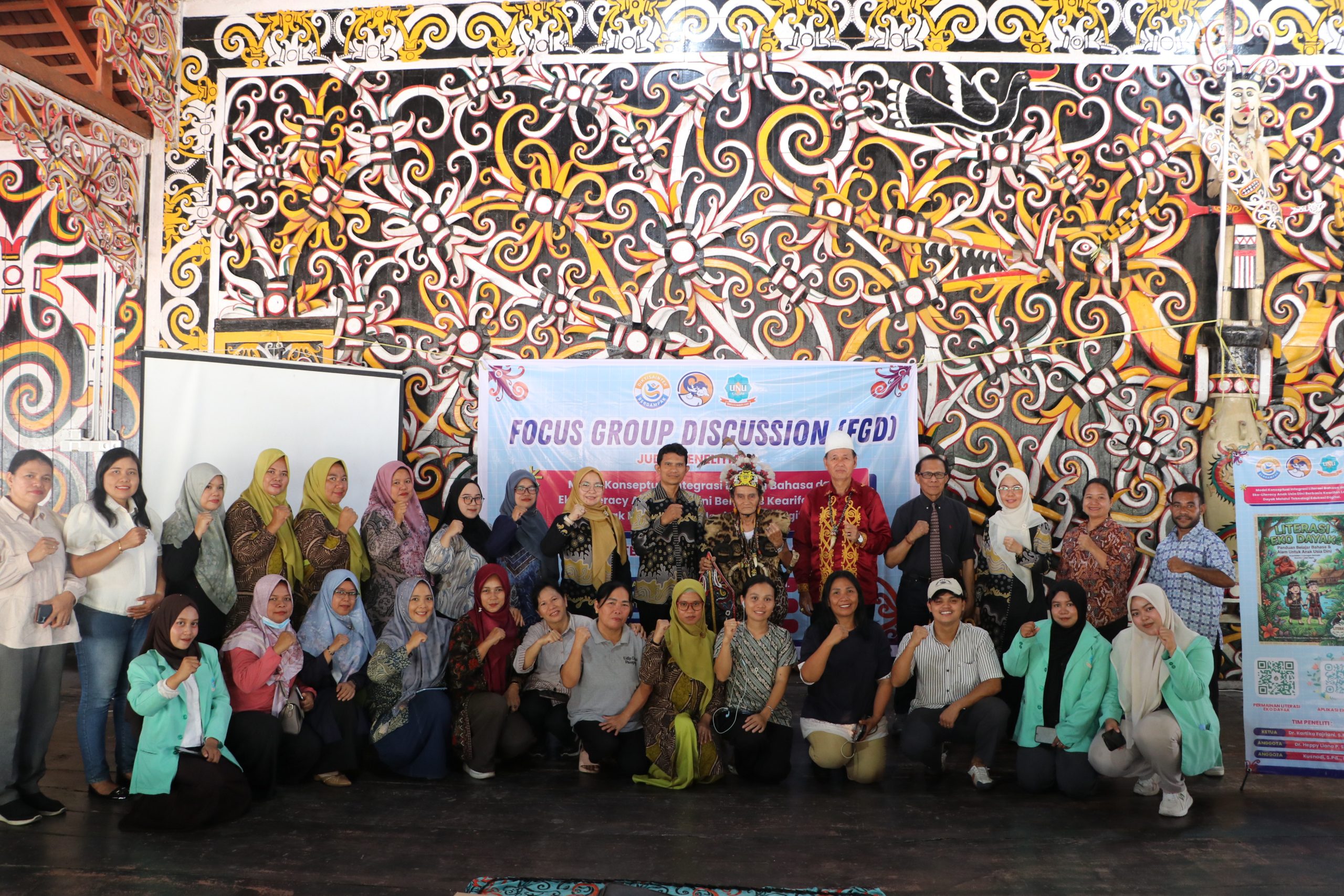 UNU Kaltim Dorong Inovasi Literasi dan Ekoliterasi Anak Usia Dini Berbasis Kearifan Lokal Dayak