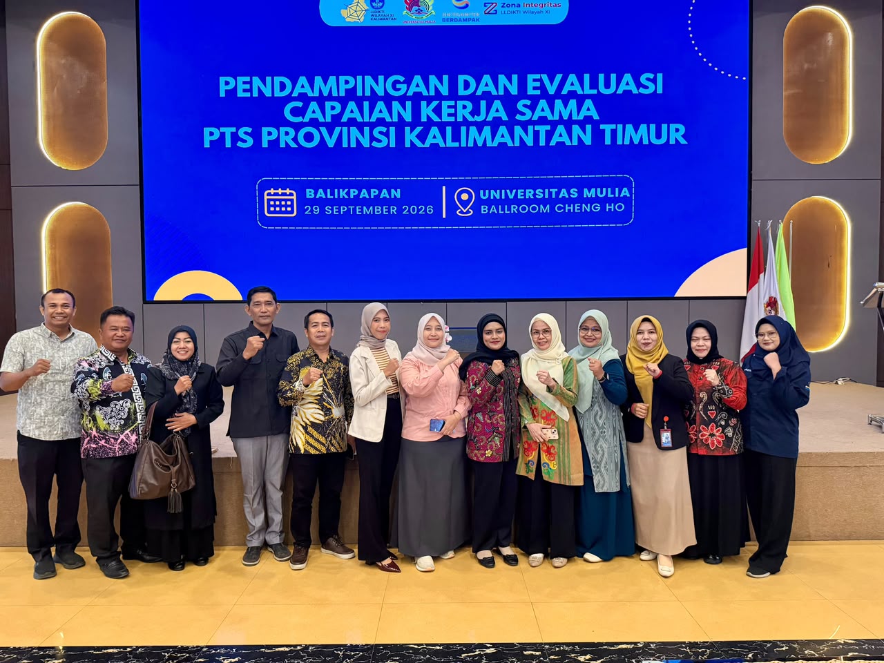 UNU Kaltim Ikuti Pendampingan dan Evaluasi Capaian Kerja Sama Perguruan Tinggi Swasta di Provinsi Kalimantan Timur